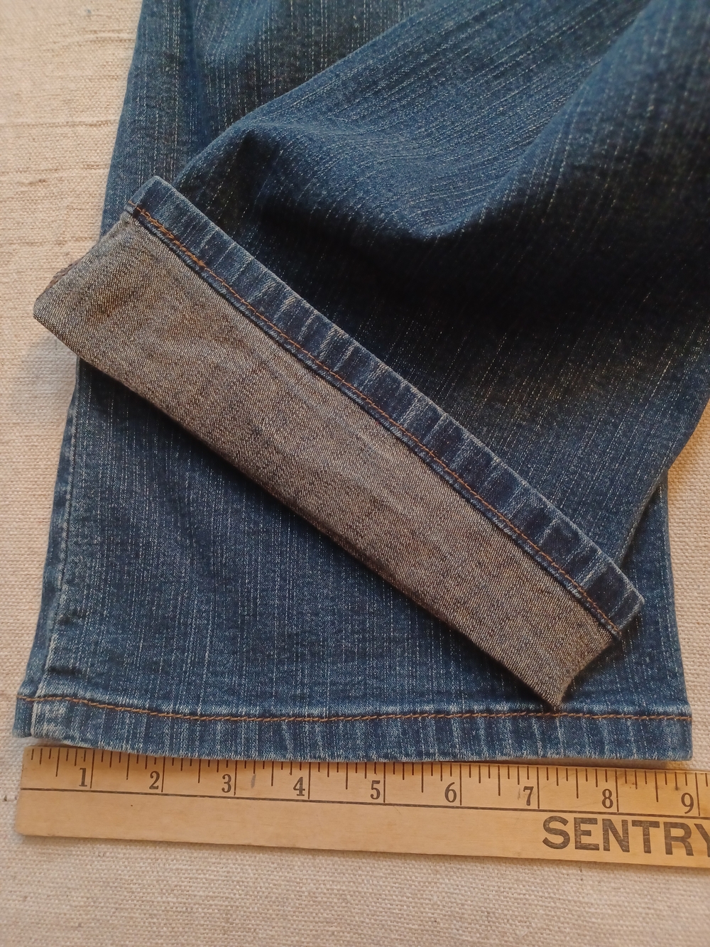 Levis 512 Perfectly Slimming Bootcut Jeans Women's Size 10 Petite Medium - Picture 8 of 9